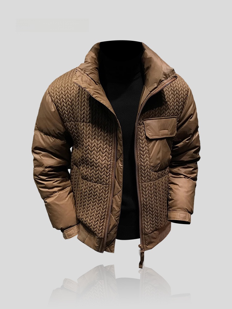 Winter Sun Clothing - Jaket Kasual Pria IT Musim Gugur