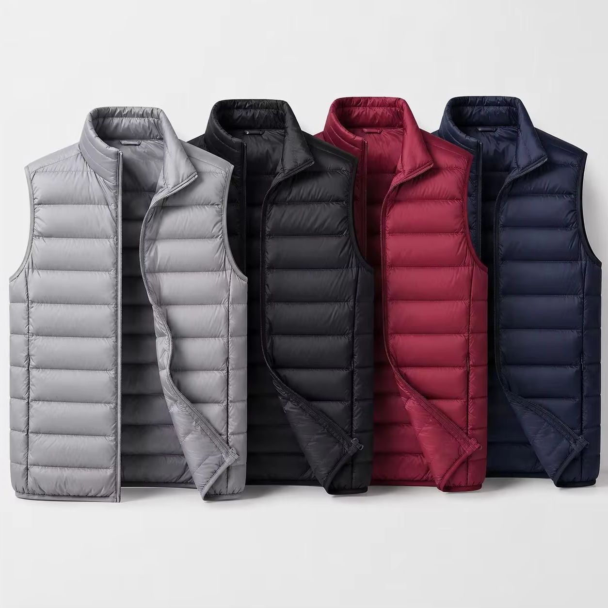 Winter Clothing Brands - Jaket Vest Pria Tanpa Lengan Hangat,