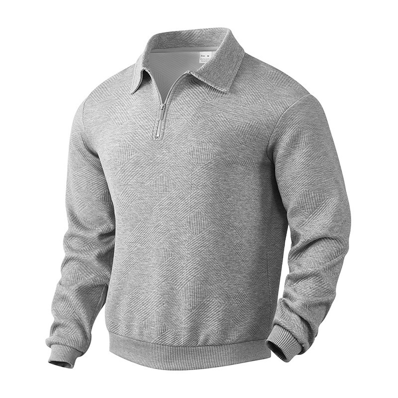 Winter Clothing Amazon - Sweater Jacquard Berat Gaya Retro Amerika