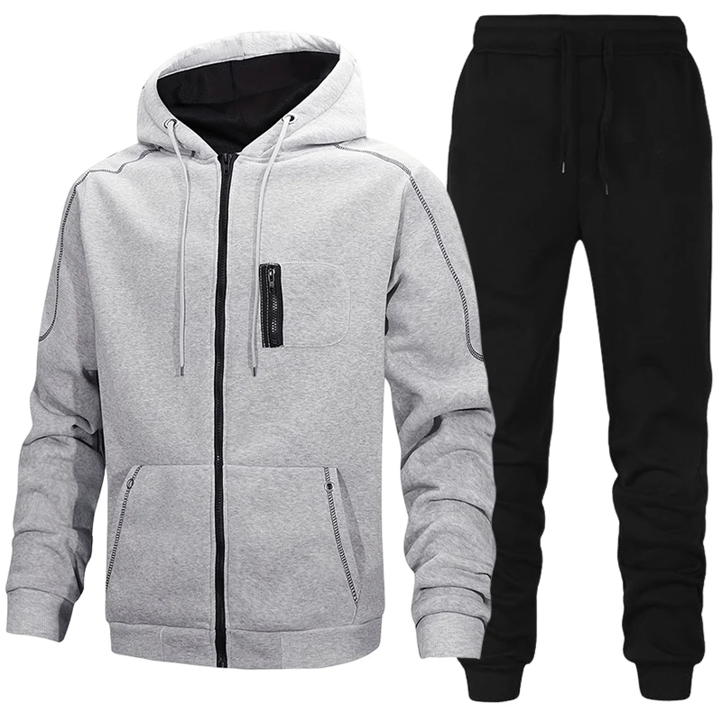 Winter Clothing Clearance - Setelan Olahraga Pria, Hoodie Kasual, Jaket