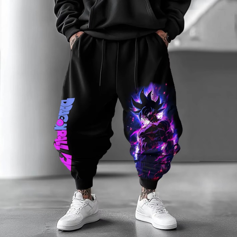 Winter Clothing Japan - Celana Olahraga Longgar Motif Dragon Ball