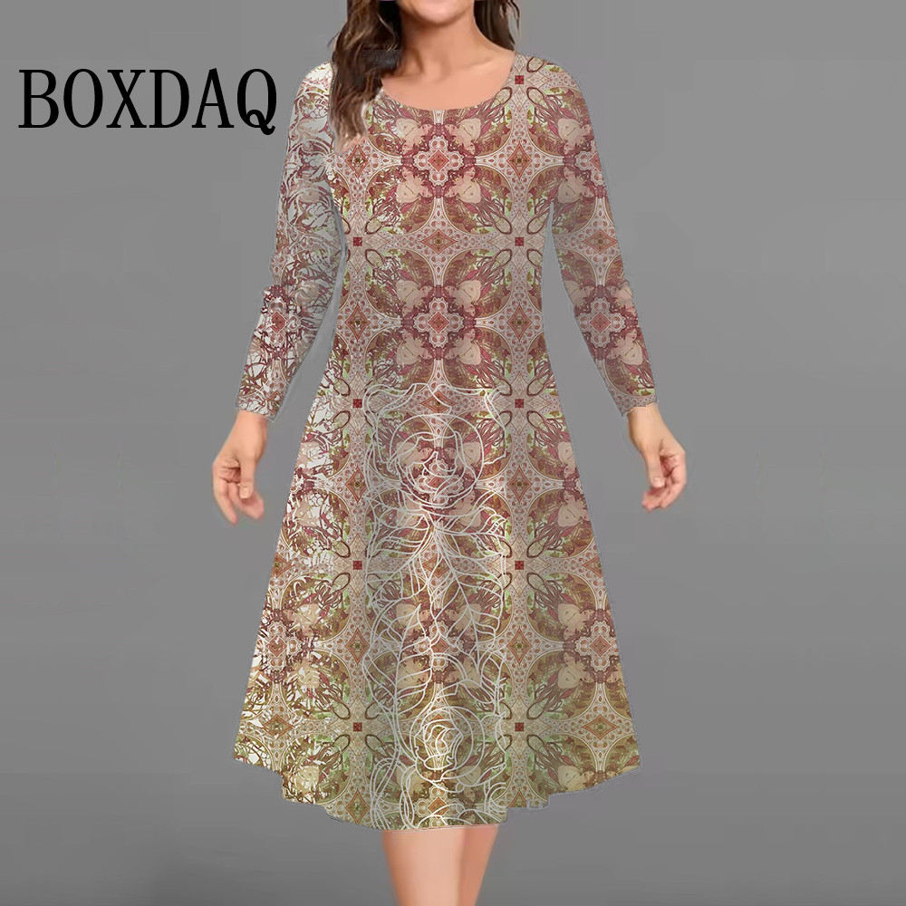 Winter Clothing For Plus Size Women - Gaun Wanita Elegan Fashion Baru Gaun