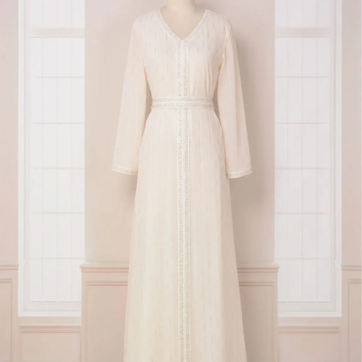 Winter Clothing Dubai - Gaun Muslim Arab Dubai Panjang Lengan