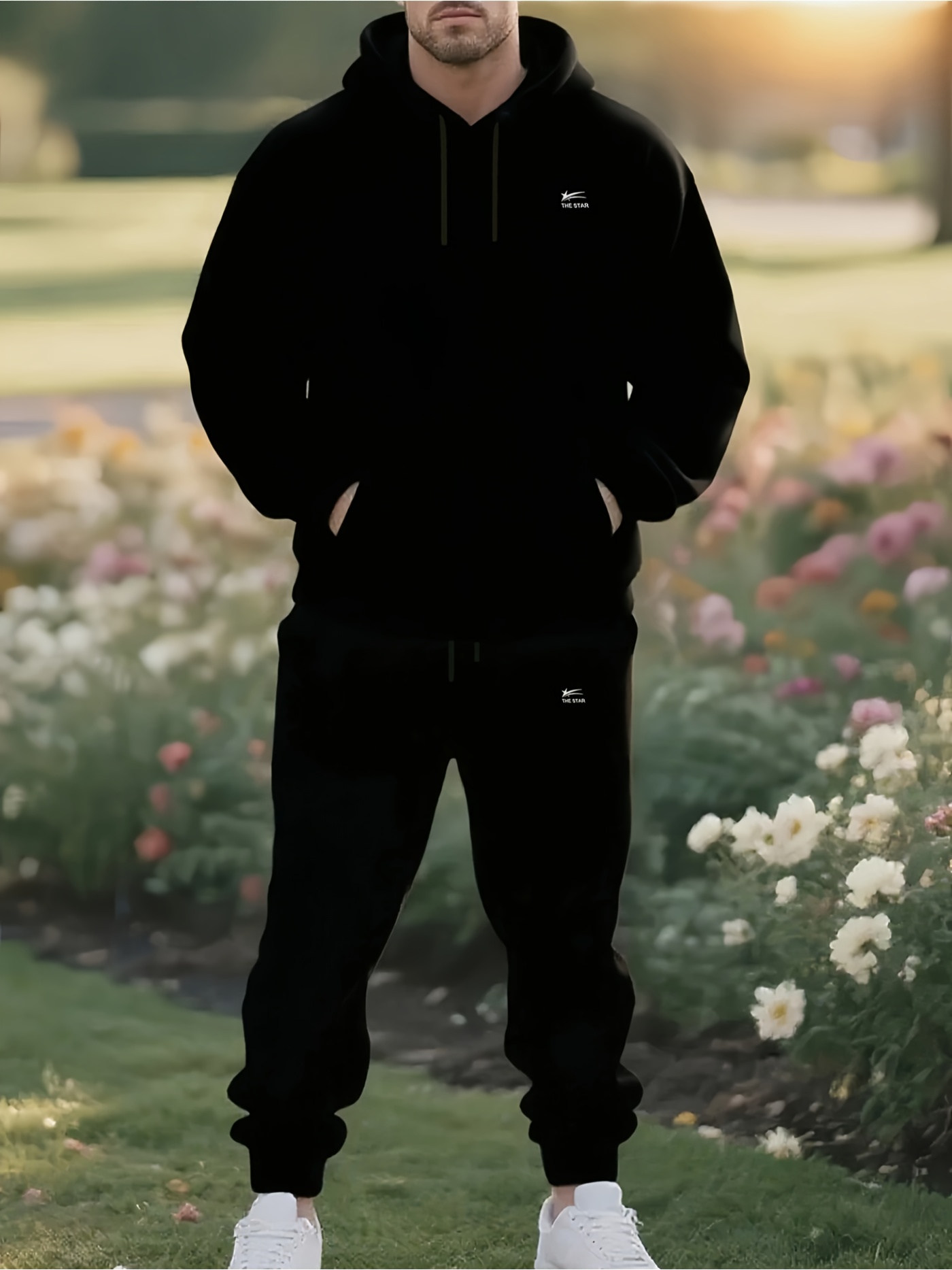 Winter Clothing For Men - 2026 Setelan Olahraga Pria 2-Potong Hoodie