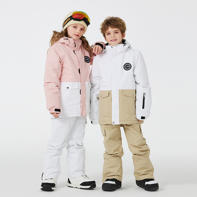 Winter Clothing Boys - Pakaian setelan salju anak-anak, set pakaian