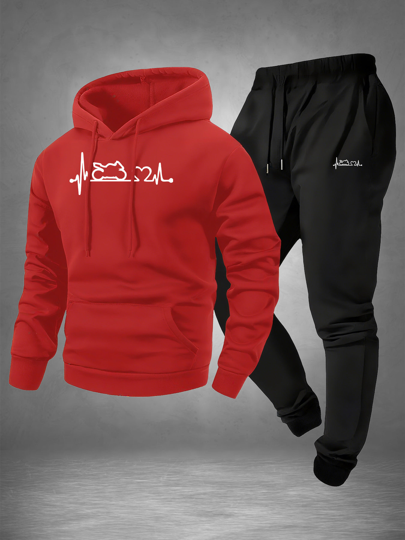 Setelan Olahraga Pria 2-Potong - Winter Clothing For Men ulasan dan harga