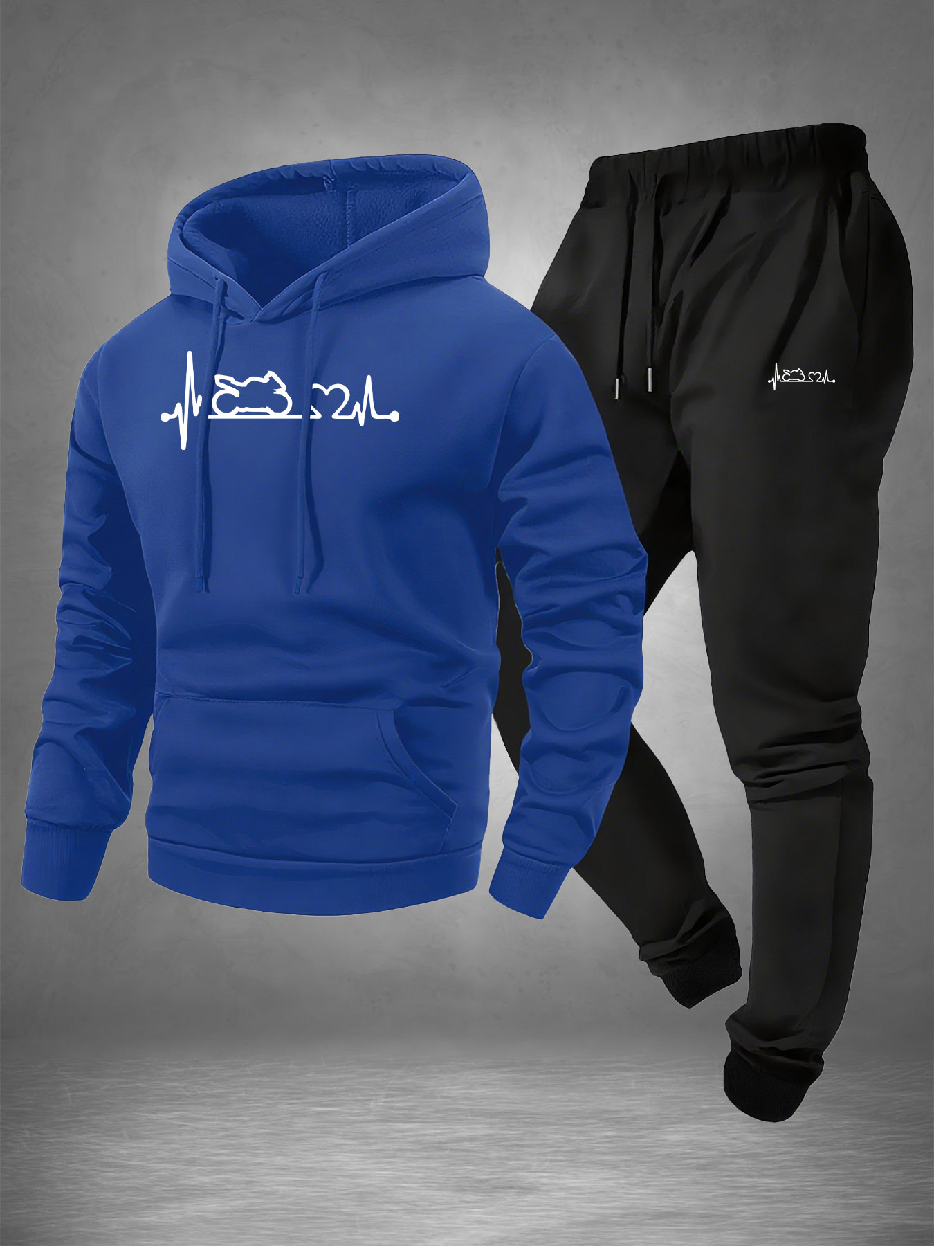 Setelan Olahraga Pria 2-Potong - Winter Clothing For Men ulasan dan harga