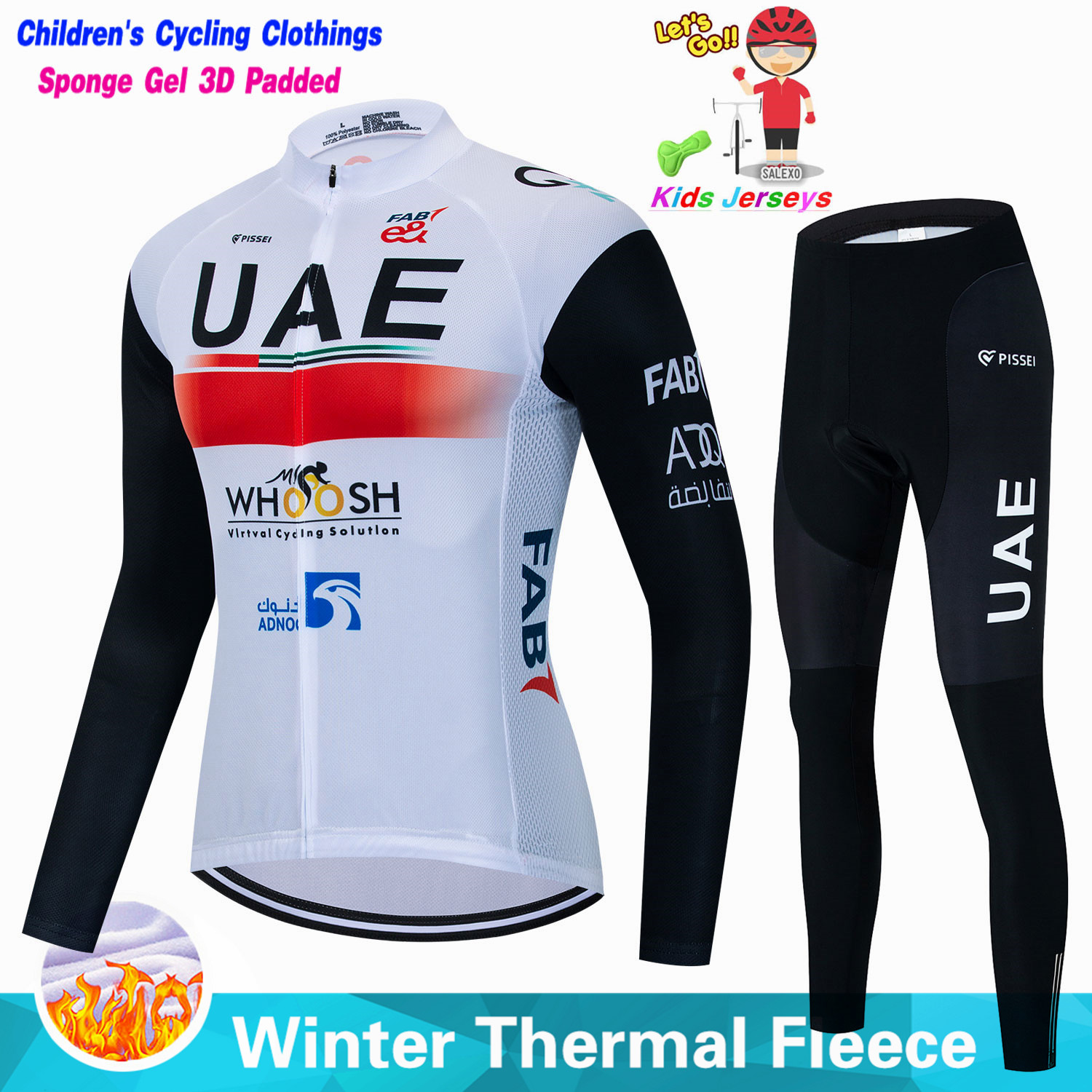 UEA set Jersey sepeda bulu ana - Winter Clothing Boys ulasan dan harga