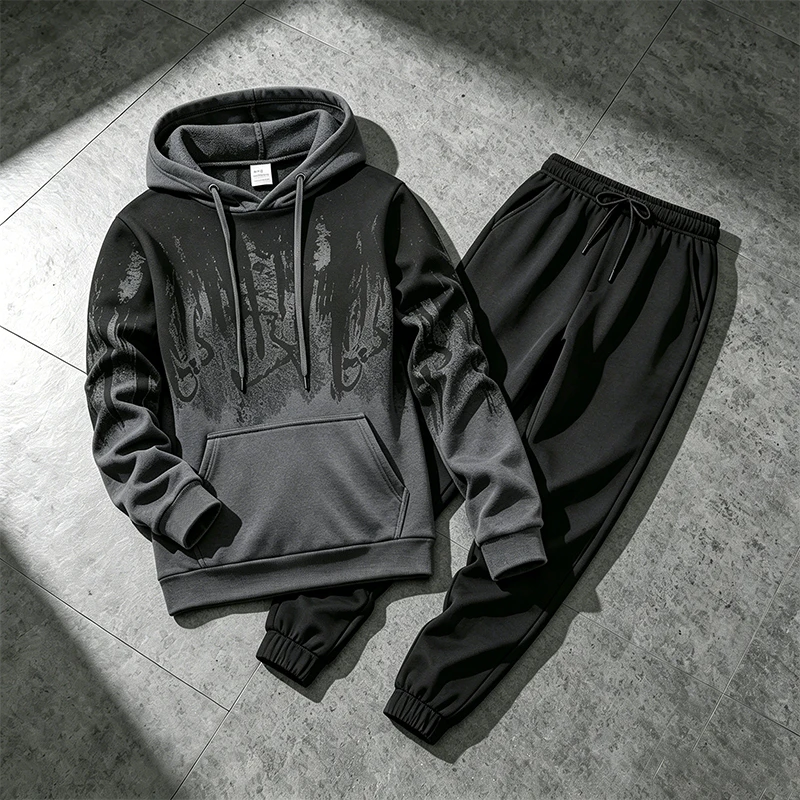 Hoodie Pria Musim Gugur Musim  - Winter Clothing Equipment ulasan dan harga