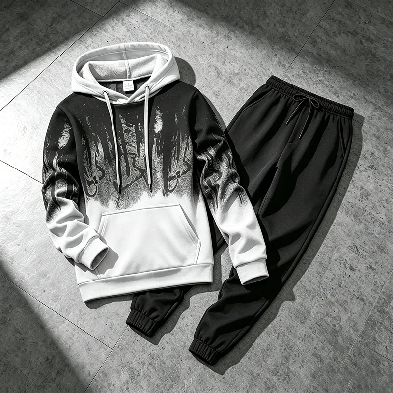 Hoodie Pria Musim Gugur Musim  - Winter Clothing Equipment ulasan dan harga