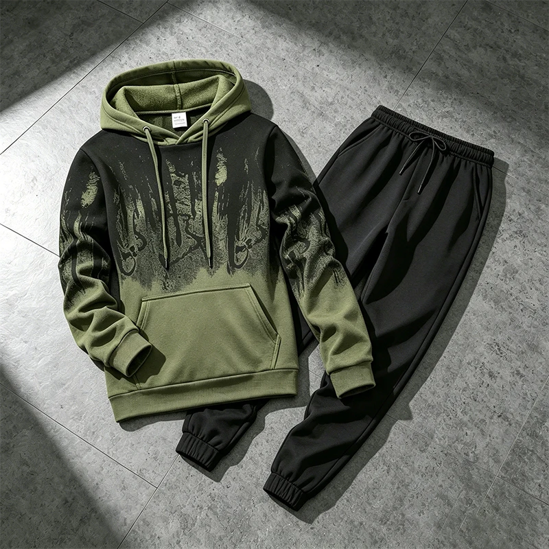 Hoodie Pria Musim Gugur Musim  - Winter Clothing Equipment ulasan dan harga