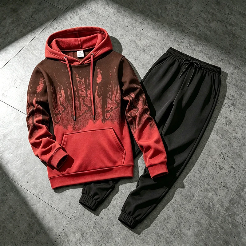Hoodie Pria Musim Gugur Musim  - Winter Clothing Equipment ulasan dan harga