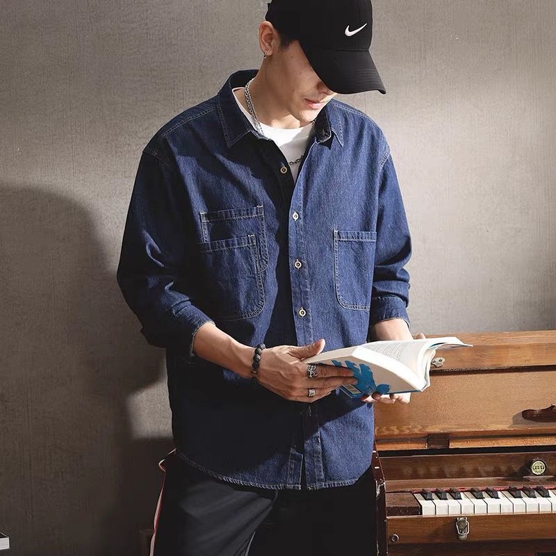 Kemeja Lengan Panjang Pria Gay - Winter Clothing Equipment ulasan dan harga