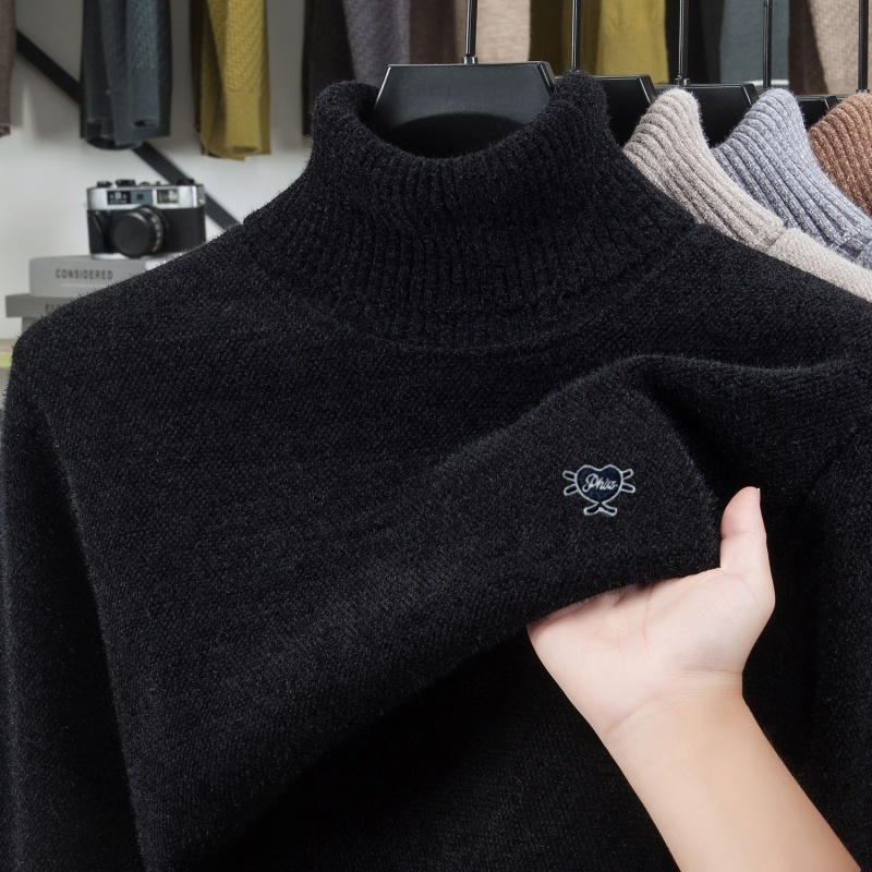 Sweater rajut leher tinggi yan - Winter Clothing Brands ulasan dan harga