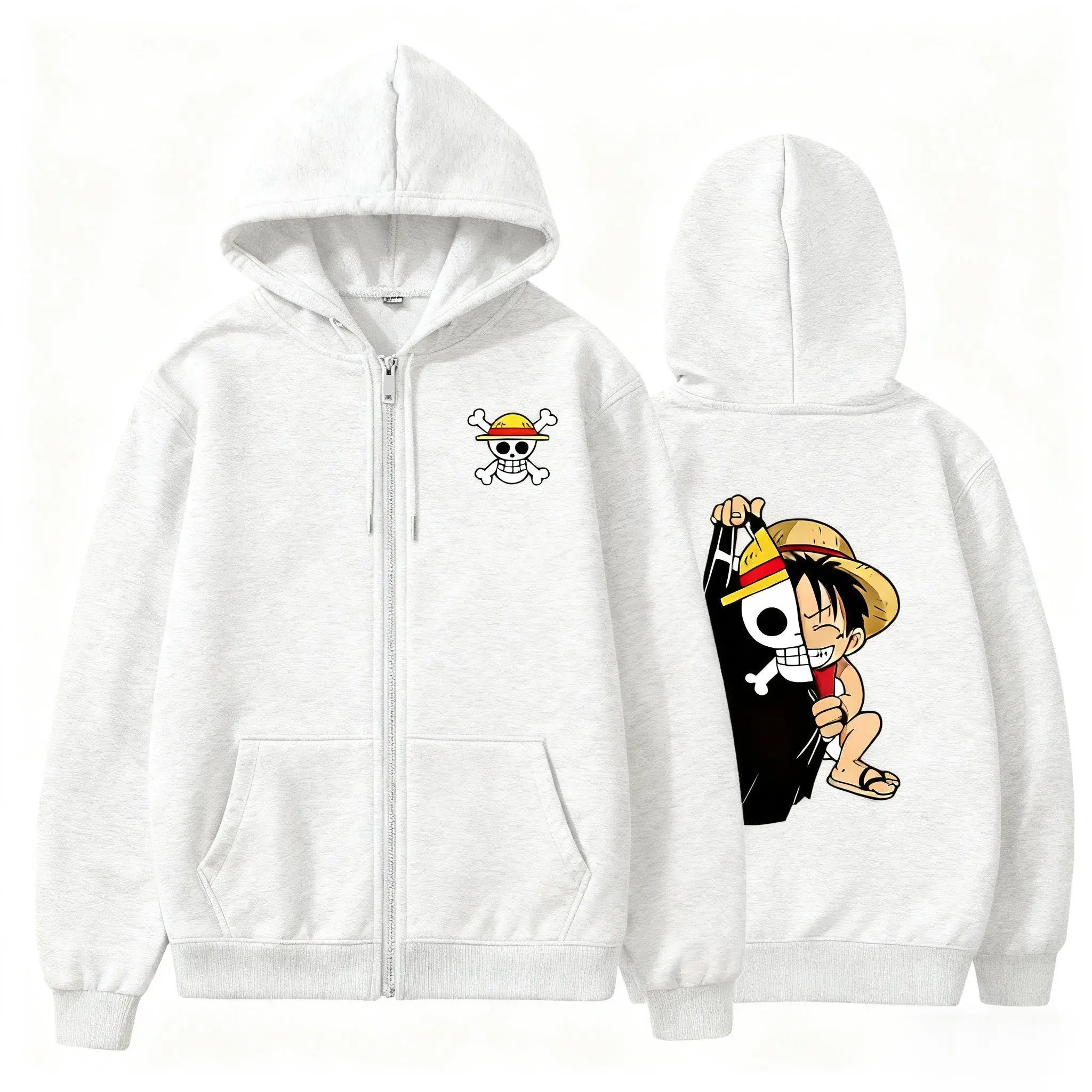 Sweater Hoodie Luffy Oversize  - Winter Clothing Japan ulasan dan harga