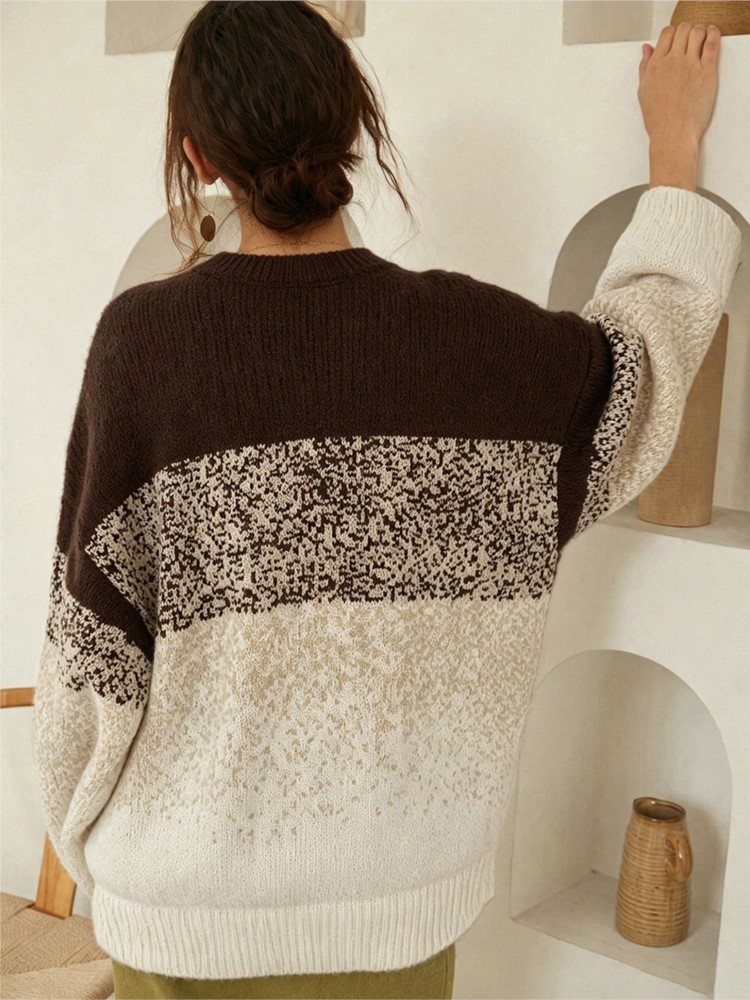 Sweater Rajut Kasual Wanita Uk - Winter Clothing For Plus Size Women ulasan dan harga