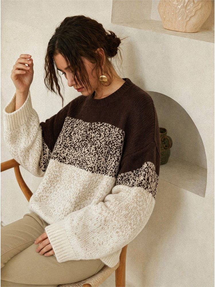 Sweater Rajut Kasual Wanita Uk - Winter Clothing For Plus Size Women ulasan dan harga
