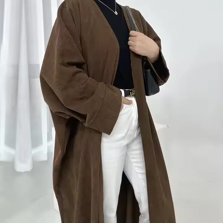 Abaya Musim Dingin Bahan Cordu - Winter Clothing Dubai ulasan dan harga