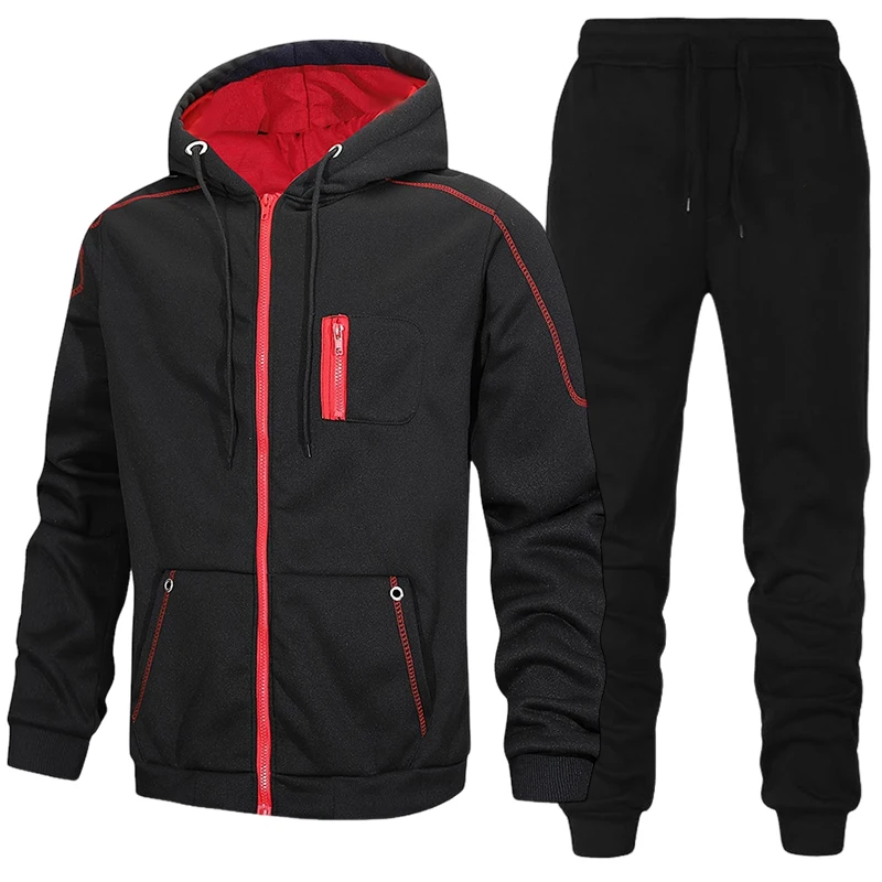 Setelan Olahraga Pria, Hoodie  - Winter Clothing Clearance ulasan dan harga
