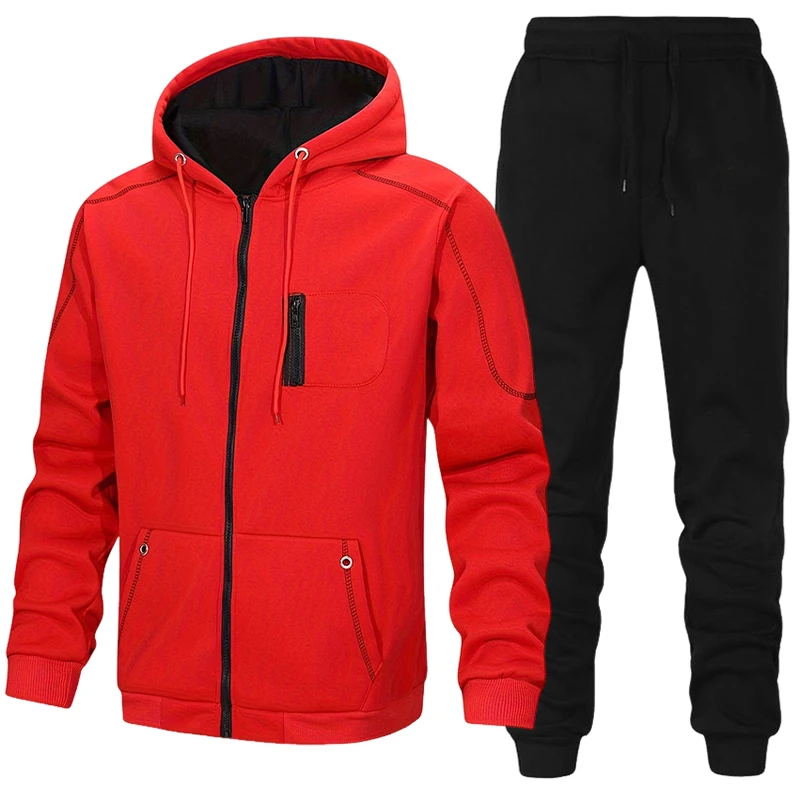 Setelan Olahraga Pria, Hoodie  - Winter Clothing Clearance ulasan dan harga