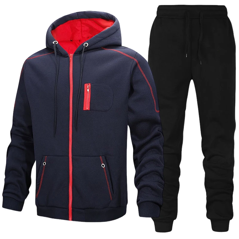Setelan Olahraga Pria, Hoodie  - Winter Clothing Clearance ulasan dan harga