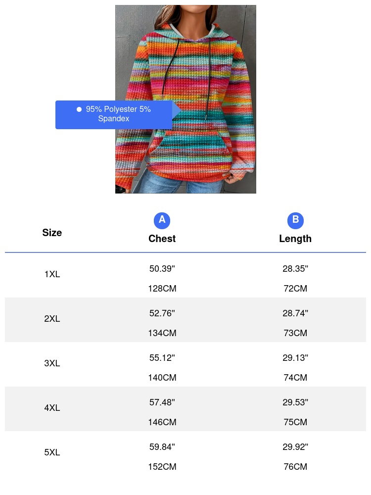 Baju Hoodie wanita lengan panj - Winter Clothing For Plus Size Women ulasan dan harga