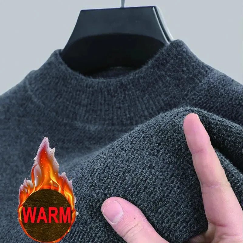 Sweter Rajut Pria Baru Musim G - Winter Clothing Brands ulasan dan harga