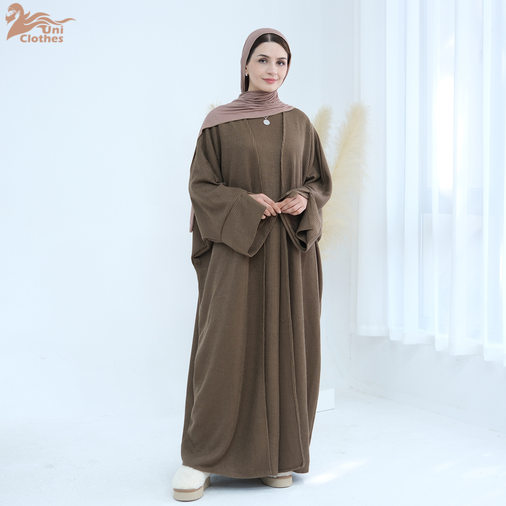 Abaya Rajutan Tebal Musim Ding - Winter Clothing Dubai ulasan dan harga