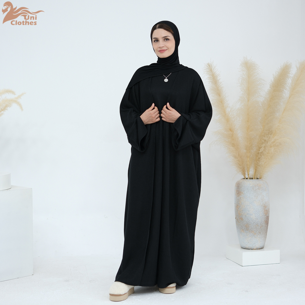 Abaya Rajutan Tebal Musim Ding - Winter Clothing Dubai ulasan dan harga