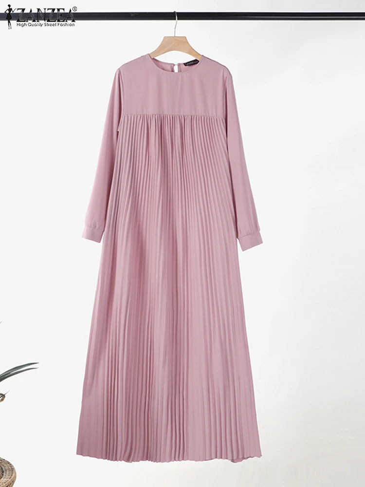 ZANZEA Gaun Jilbab Abaya Musli - Winter Clothing Dubai ulasan dan harga