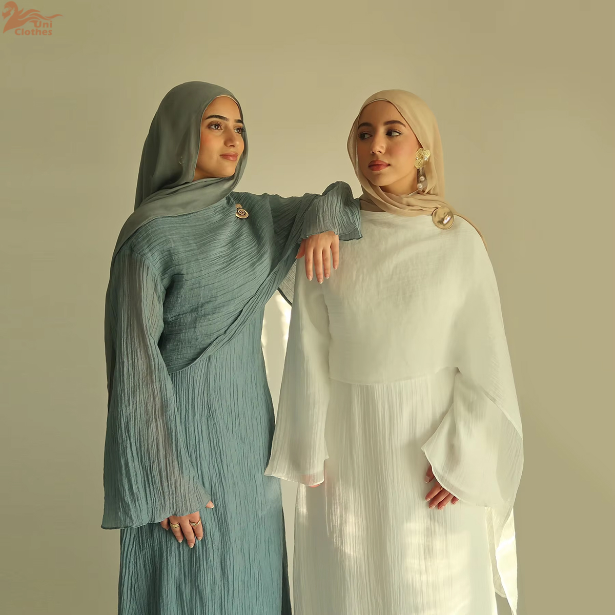 Gaun Panjang Elegan Berbahan K - Winter Clothing Dubai ulasan dan harga