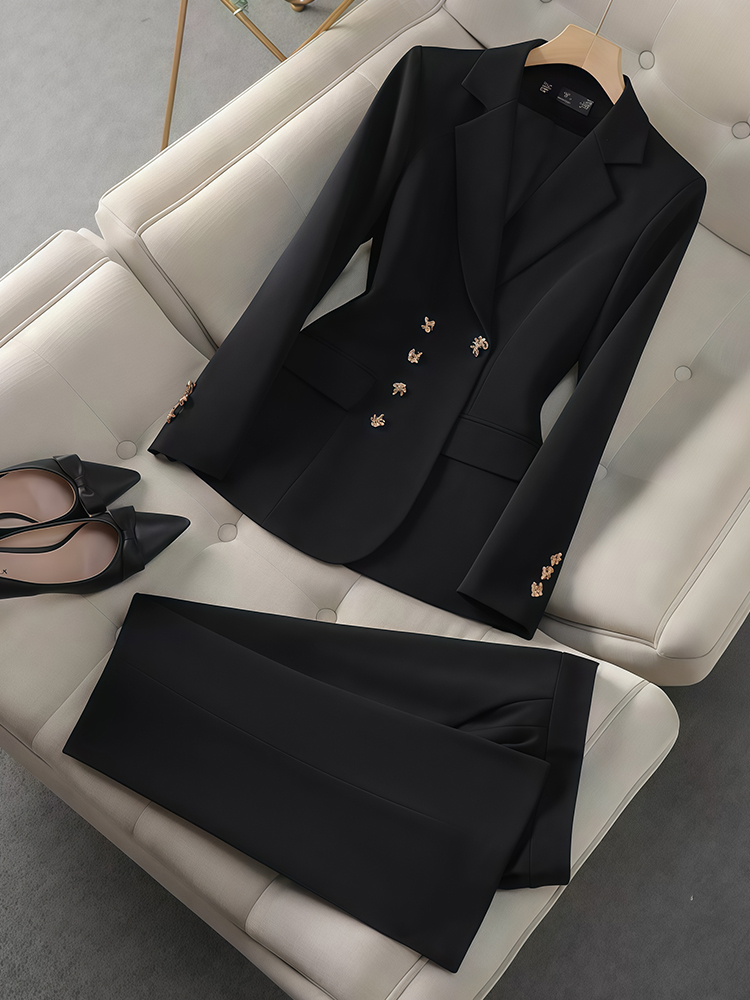 Setelan Temperamen Wanita 2 Po - Winter Clothing Clearance ulasan dan harga