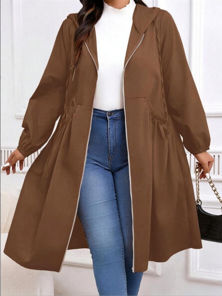 Mantel Kancing Tunggal Tali Se - Winter Clothing Clearance ulasan dan harga