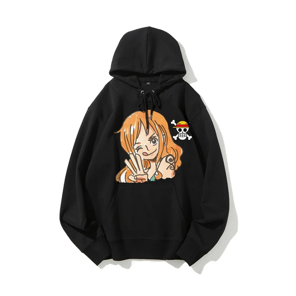 Hoodie Anime One Piece Nami Pr - Winter Clothing Japan ulasan dan harga
