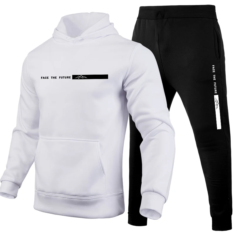 Setelan Olahraga Pria Bermotif - Winter Clothing For Men ulasan dan harga