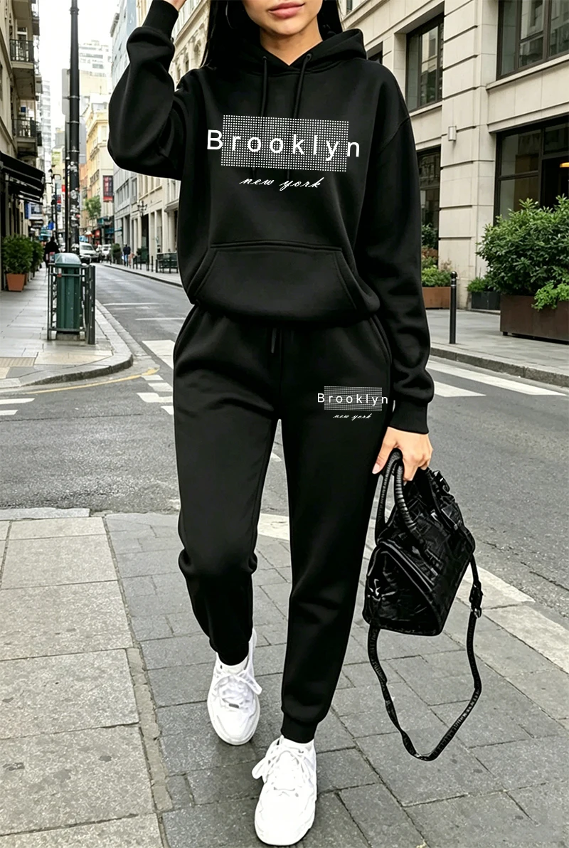 Setelan Olahraga Wanita, Hoodi - Winter Clothing Women'S ulasan dan harga
