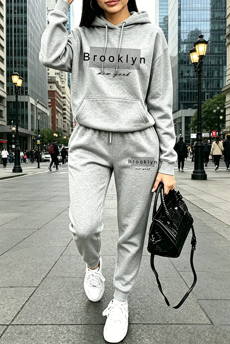 Setelan Olahraga Wanita, Hoodi - Winter Clothing Women'S ulasan dan harga