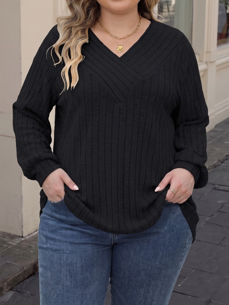 Sweter Rajut Lengan Panjang Ka - Winter Clothing For Plus Size Women ulasan dan harga