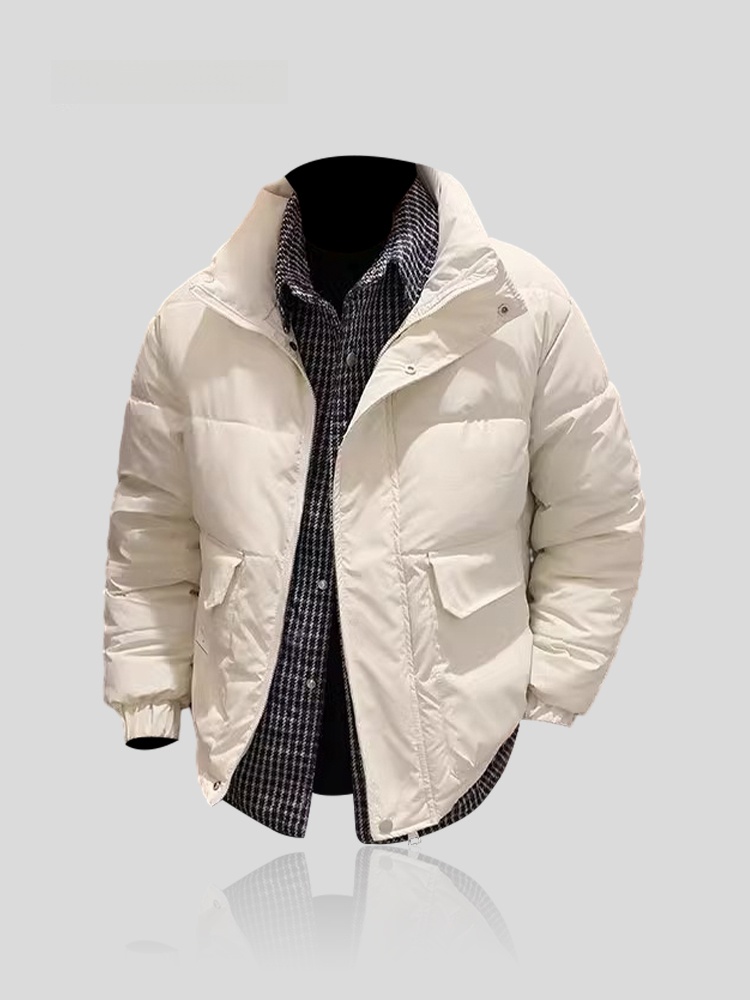 Jaket Katun Tebal Pria Kasual  - Winter Sun Clothing ulasan dan harga