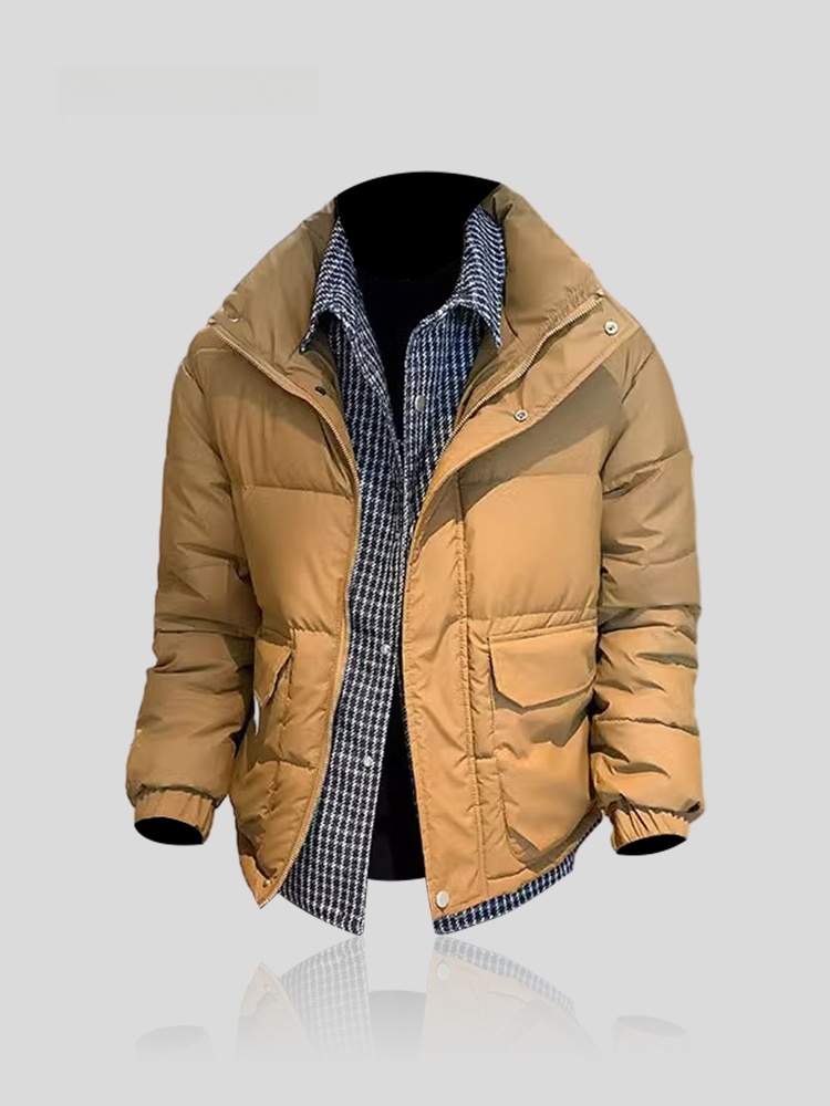 Jaket Katun Tebal Pria Kasual  - Winter Sun Clothing ulasan dan harga
