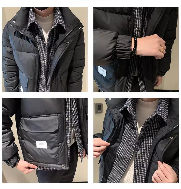 Jaket Katun Tebal Pria Kasual  - Winter Sun Clothing ulasan dan harga