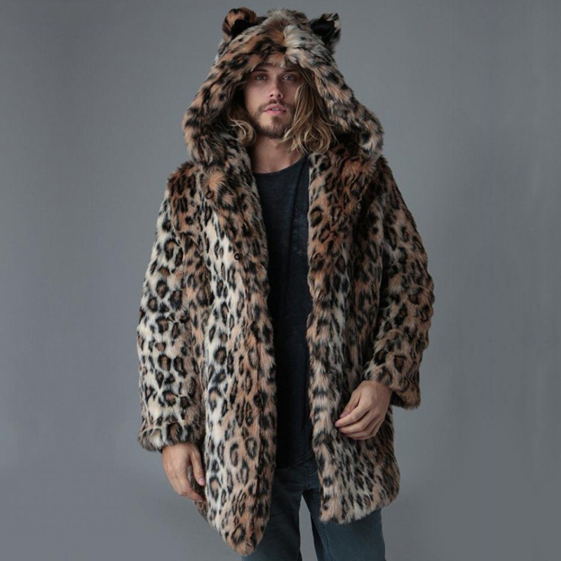 Jaket Bulu Imitasi Pria Mantel - Winter Clothing Clearance ulasan dan harga