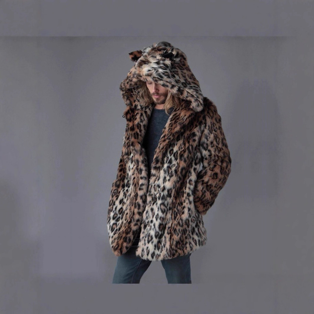 Jaket Bulu Imitasi Pria Mantel - Winter Clothing Clearance ulasan dan harga