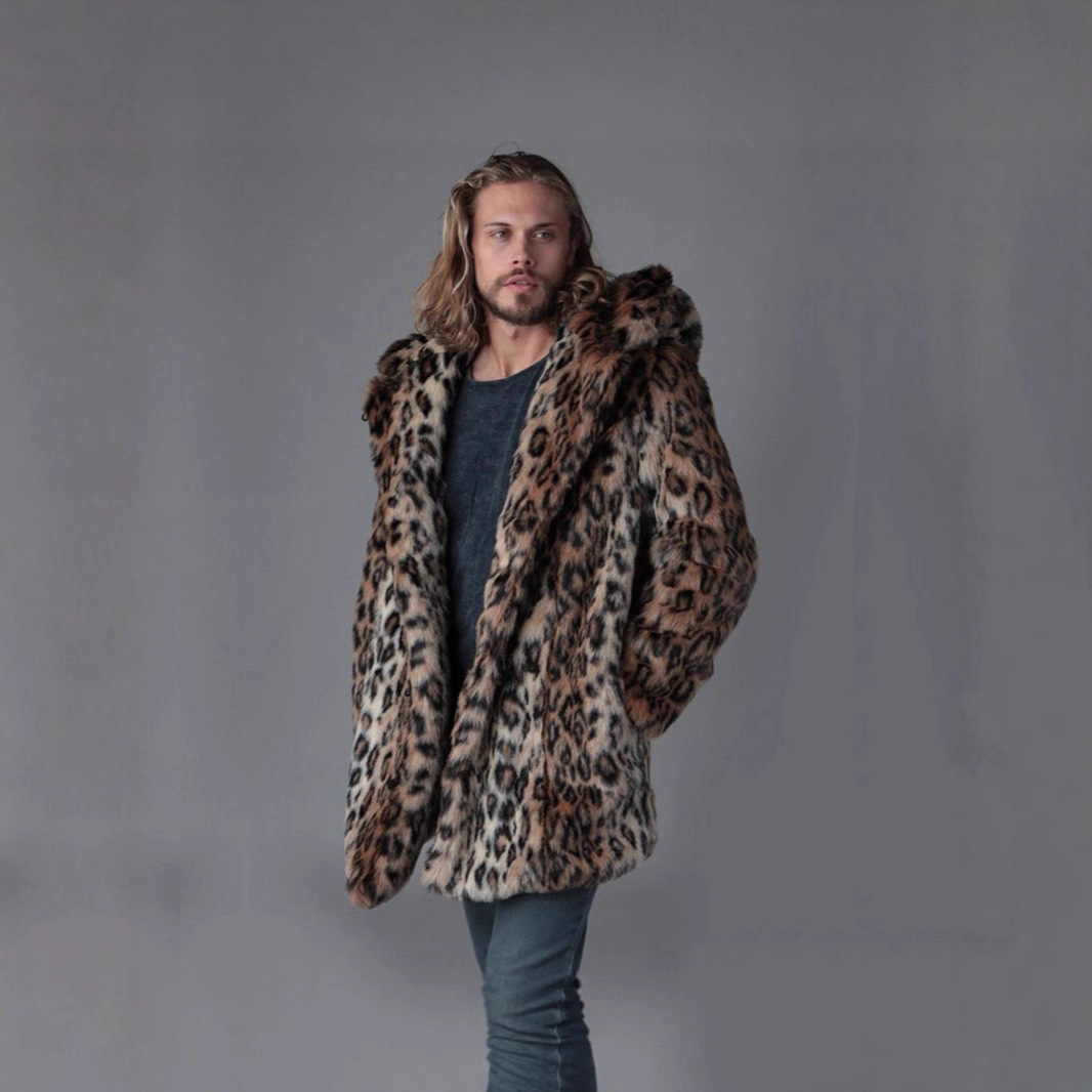 Jaket Bulu Imitasi Pria Mantel - Winter Clothing Clearance ulasan dan harga