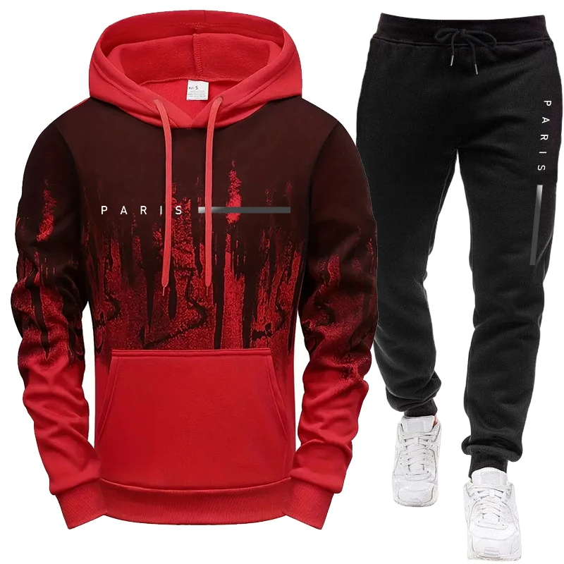 Setelan Pria/Hoodie/Celana Par - Winter Clothing For Men ulasan dan harga