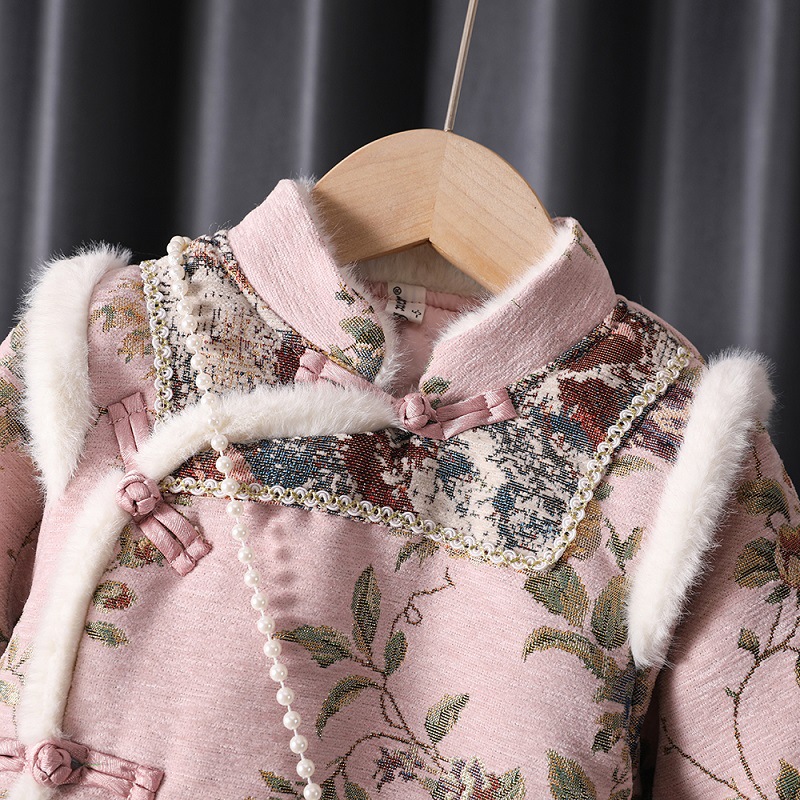 Gaun Qipao Cheongsam Tang Putr - Winter Clothing For Babies ulasan dan harga