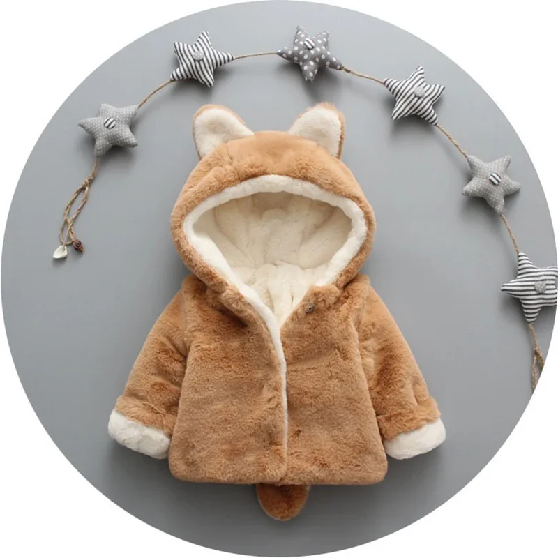 Jaket telinga kucing lucu, pak - Winter Clothing For Babies ulasan dan harga
