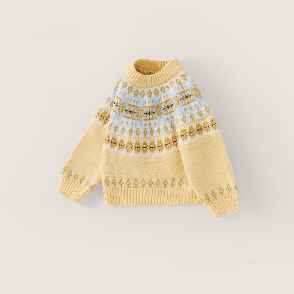 Atasan Rajut untuk Anak Peremp - Yellow Winter Clothing ulasan dan harga