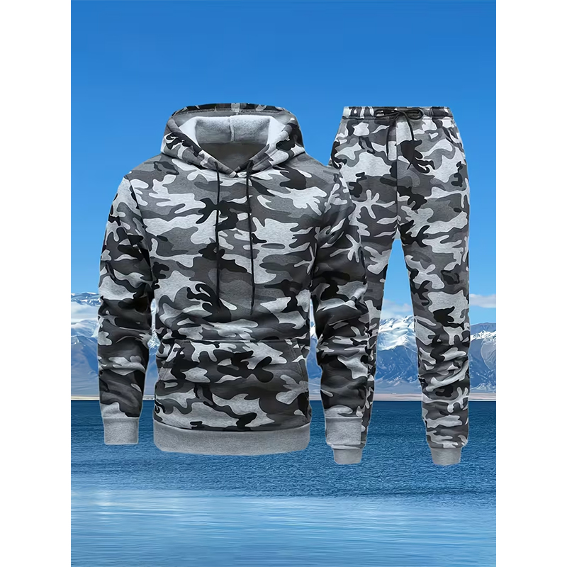 Set Hoodie dan Celana Motif Ka - Winter Clothing Women'S ulasan dan harga