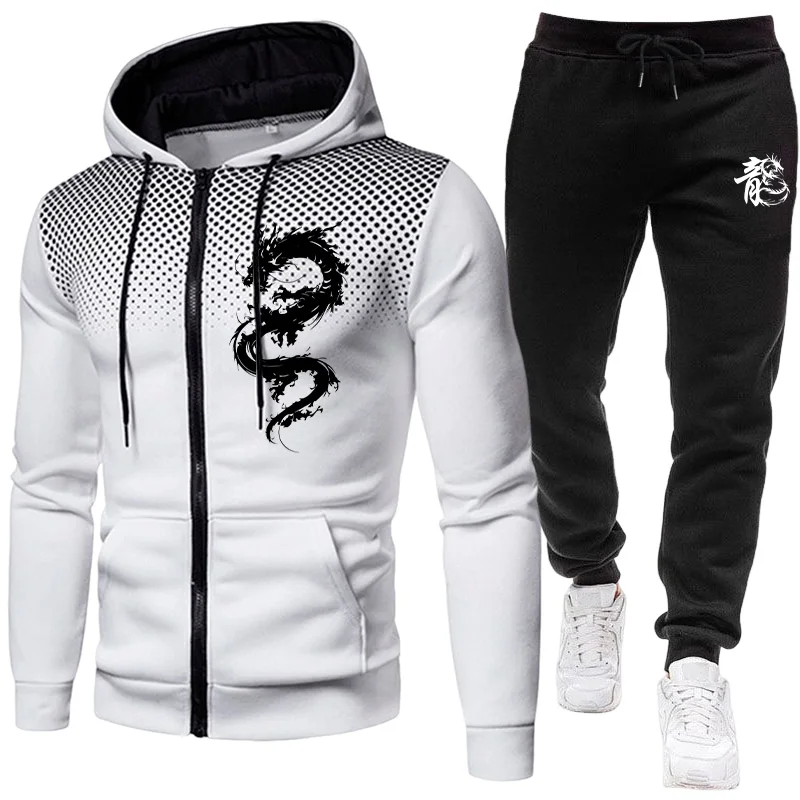 Setelan Pria Motif Naga Paris, - Winter Clothing Clearance ulasan dan harga